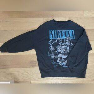 AE OVERSIZED GRAPHIC SWEATER